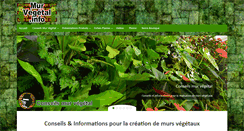 Desktop Screenshot of mur-vegetal.info